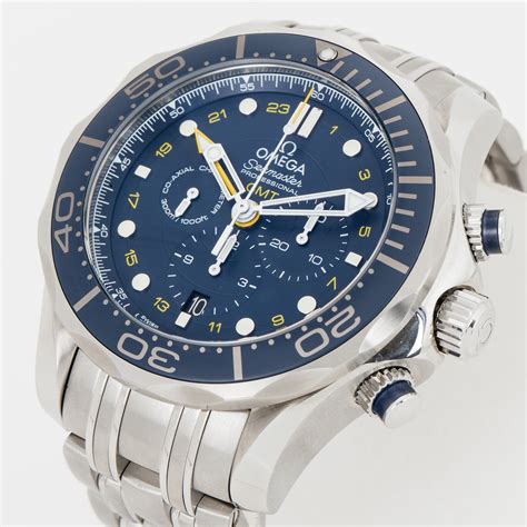 omega seamaster diver 300m co-axial gmt chronograph|omega seamaster 300 chronograph review.